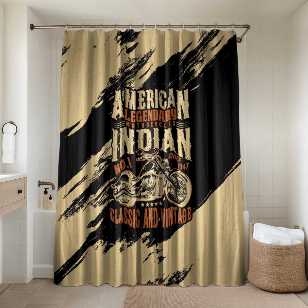 American Legendary Motorcycles Indian Chief 1947 Bathroom Set Classic and Vintage - Wonder Print Shop