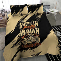American Legendary Motorcycles Indian Chief 1947 Bedding Set Classic and Vintage - Wonder Print Shop