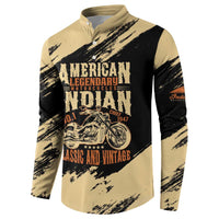 Personalized American Legendary Motorcycles Indian Chief 1947 Button Sweatshirt Classic and Vintage - Wonder Print Shop
