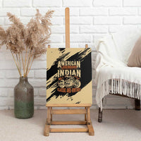 American Legendary Motorcycles Indian Chief 1947 Canvas Wall Art Classic and Vintage - Wonder Print Shop