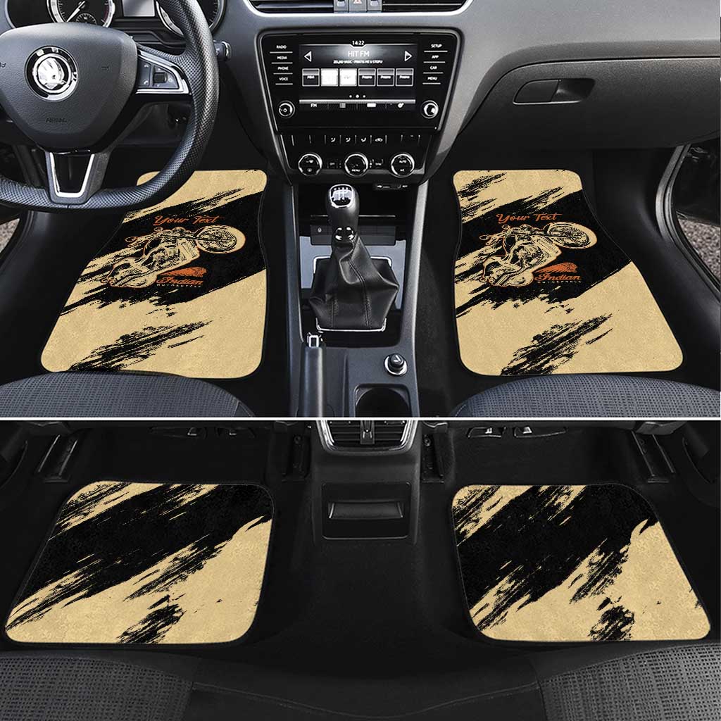 Personalized American Legendary Motorcycles Indian Chief 1947 Car Mats Classic and Vintage - Wonder Print Shop