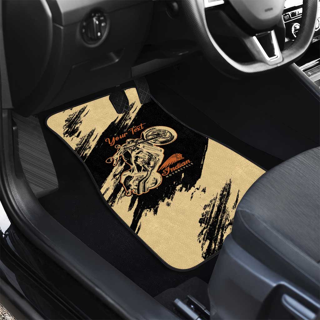 Personalized American Legendary Motorcycles Indian Chief 1947 Car Mats Classic and Vintage - Wonder Print Shop