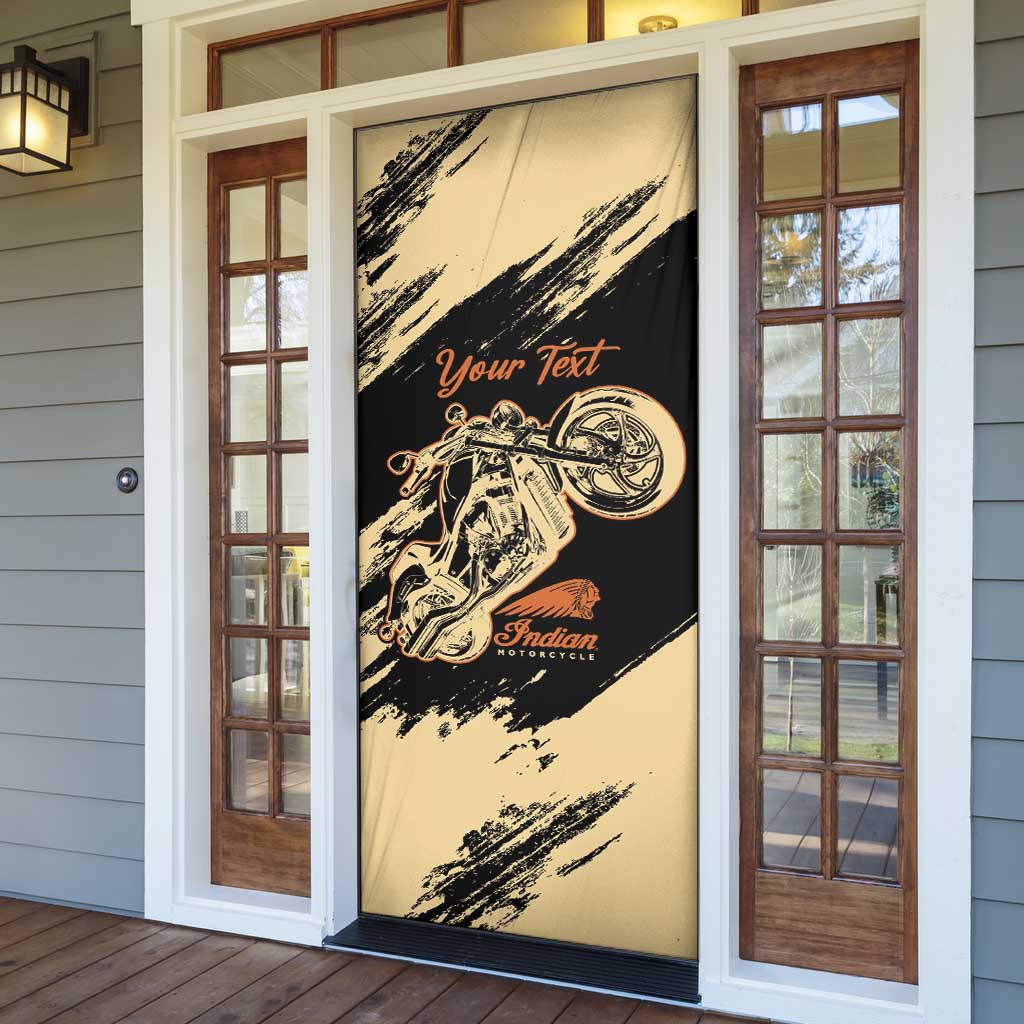 Personalized American Legendary Motorcycles Indian Chief 1947 Door Cover Classic and Vintage - Wonder Print Shop