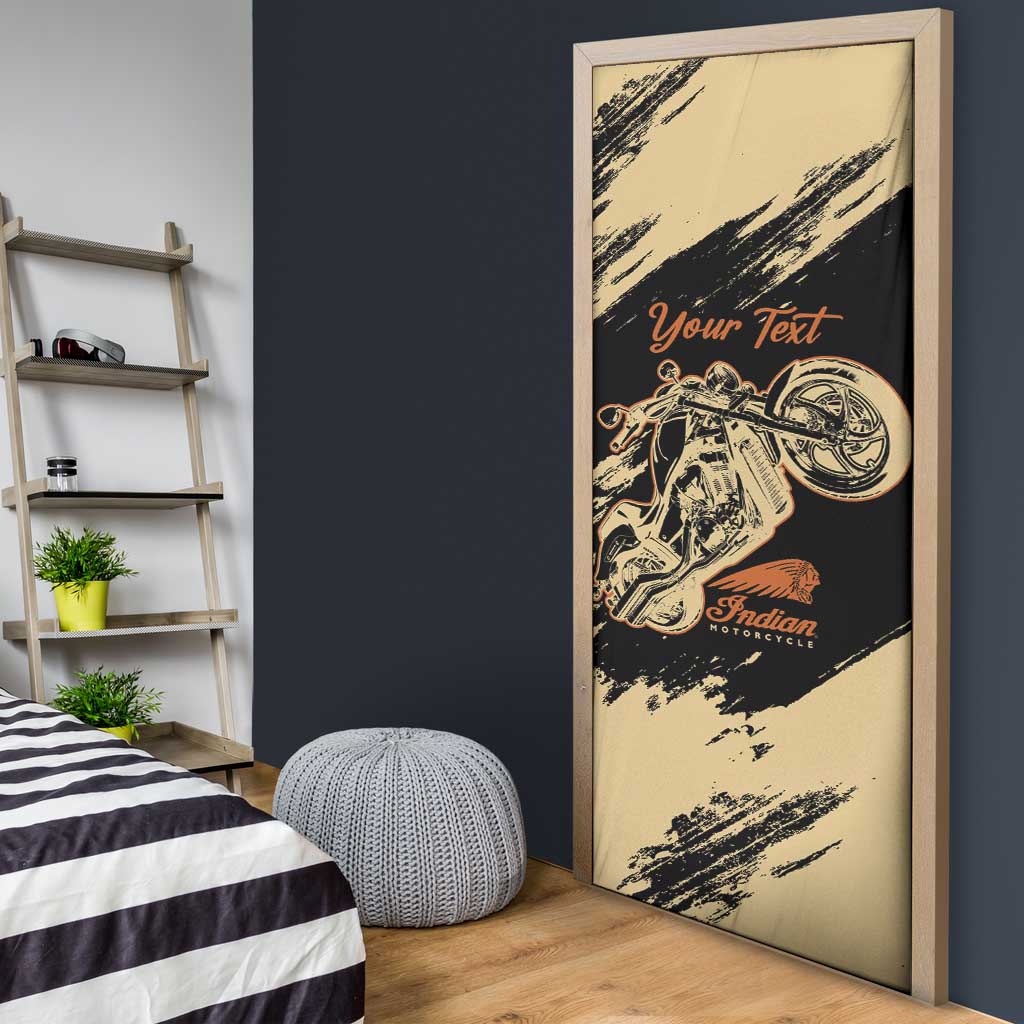 Personalized American Legendary Motorcycles Indian Chief 1947 Door Cover Classic and Vintage - Wonder Print Shop