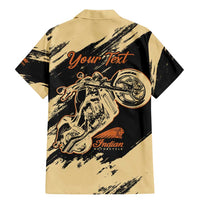 Personalized American Legendary Motorcycles Indian Chief 1947 Family Matching Mermaid Dress and Hawaiian Shirt Classic and Vintage - Wonder Print Shop