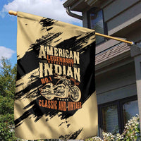 American Legendary Motorcycles Indian Chief 1947 Garden Flag Classic and Vintage - Wonder Print Shop