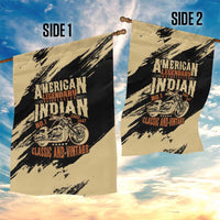 American Legendary Motorcycles Indian Chief 1947 Garden Flag Classic and Vintage - Wonder Print Shop