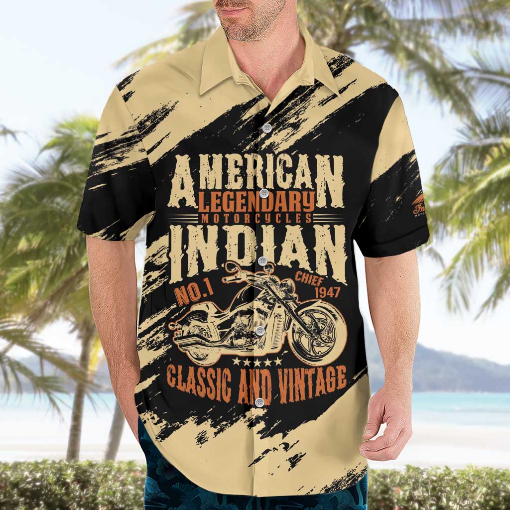 Personalized American Legendary Motorcycles Indian Chief 1947 Hawaiian Shirt Classic and Vintage - Wonder Print Shop
