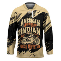 Personalized American Legendary Motorcycles Indian Chief 1947 Hockey Jersey Classic and Vintage - Wonder Print Shop