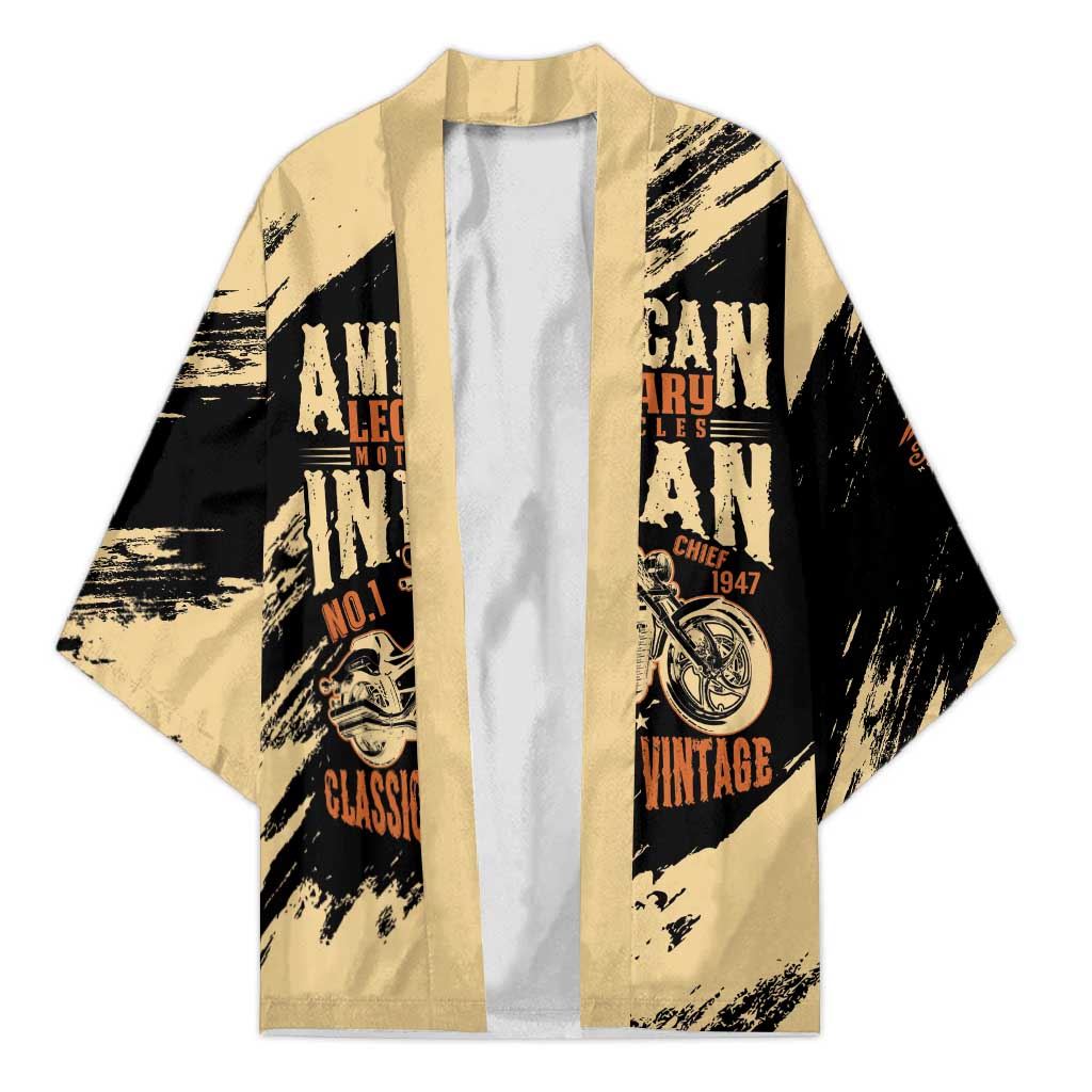 Personalized American Legendary Motorcycles Indian Chief 1947 Kimono Classic and Vintage - Wonder Print Shop