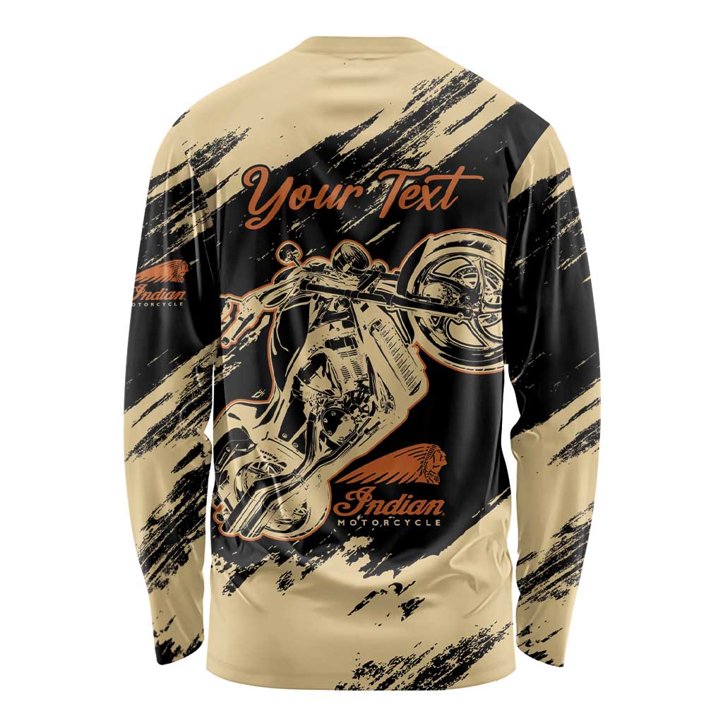 Personalized American Legendary Motorcycles Indian Chief 1947 Long Sleeve Shirt Classic and Vintage - Wonder Print Shop
