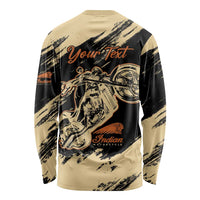 Personalized American Legendary Motorcycles Indian Chief 1947 Long Sleeve Shirt Classic and Vintage - Wonder Print Shop