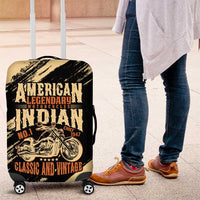American Legendary Motorcycles Indian Chief 1947 Luggage Cover Classic and Vintage - Wonder Print Shop