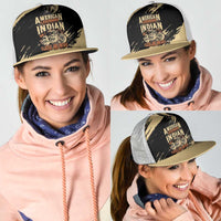 American Legendary Motorcycles Indian Chief 1947 Mesh Trucker Cap Classic and Vintage - Wonder Print Shop
