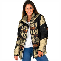 Personalized American Legendary Motorcycles Indian Chief 1947 Padded Jacket Classic and Vintage - Wonder Print Shop