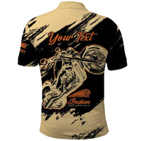 Personalized American Legendary Motorcycles Indian Chief 1947 Polo Shirt Classic and Vintage - Wonder Print Shop