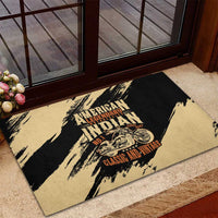 American Legendary Motorcycles Indian Chief 1947 Rubber Doormat Classic and Vintage - Wonder Print Shop