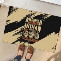 American Legendary Motorcycles Indian Chief 1947 Rubber Doormat Classic and Vintage - Wonder Print Shop