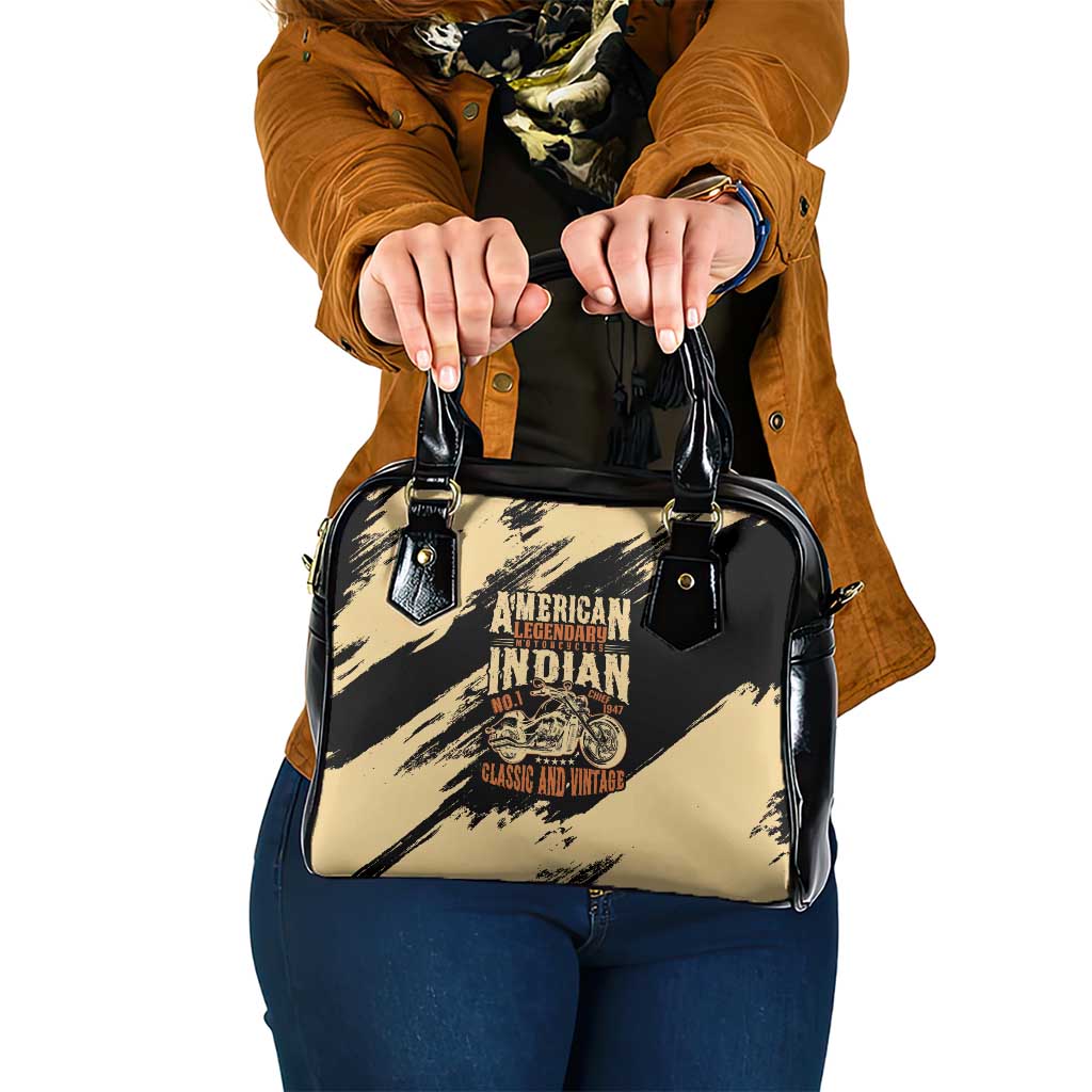 American Legendary Motorcycles Indian Chief 1947 Shoulder Handbag Classic and Vintage - Wonder Print Shop