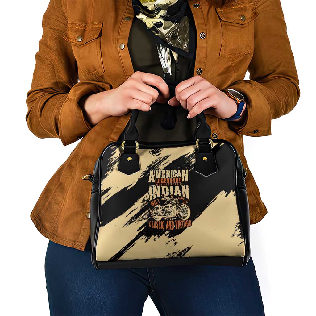 American Legendary Motorcycles Indian Chief 1947 Shoulder Handbag Classic and Vintage - Wonder Print Shop