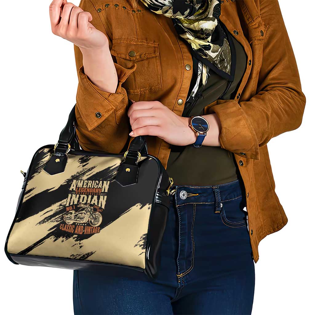 American Legendary Motorcycles Indian Chief 1947 Shoulder Handbag Classic and Vintage - Wonder Print Shop