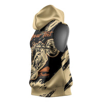 Personalized American Legendary Motorcycles Indian Chief 1947 Sleeveless Hoodie Classic and Vintage - Wonder Print Shop