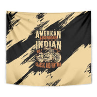 American Legendary Motorcycles Indian Chief 1947 Tapestry Classic and Vintage - Wonder Print Shop