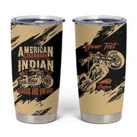 Personalized American Legendary Motorcycles Indian Chief 1947 Tumbler Cup Classic and Vintage - Wonder Print Shop