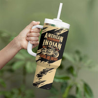 Personalized American Legendary Motorcycles Indian Chief 1947 Tumbler With Handle Classic and Vintage - Wonder Print Shop