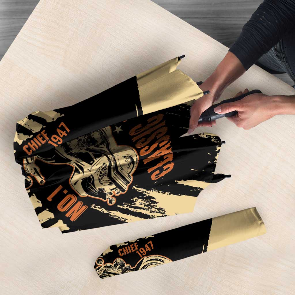 American Legendary Motorcycles Indian Chief 1947 Umbrella Classic and Vintage - Wonder Print Shop