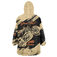 Personalized American Legendary Motorcycles Indian Chief 1947 Wearable Blanket Hoodie Classic and Vintage - Wonder Print Shop