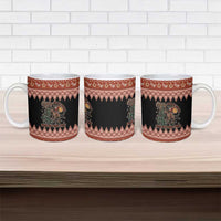 Howdy Christmas Cowboy Santa Ceramic Mug Giddy Up Jingle Horse Pick Up Your Feet - Wonder Print Shop