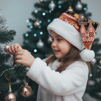 Howdy Christmas Cowboy Santa Christmas Santa Hat Giddy Up Jingle Horse Pick Up Your Feet - Wonder Print Shop