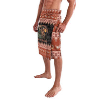 Howdy Christmas Cowboy Santa Lavalava Giddy Up Jingle Horse Pick Up Your Feet - Wonder Print Shop