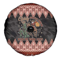 Howdy Christmas Cowboy Santa Spare Tire Cover Giddy Up Jingle Horse Pick Up Your Feet - Wonder Print Shop