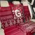 Georgia Christmas Back Car Seat Cover Santa Riding Reindeer Xmas Pattern - Wonder Print Shop