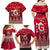 Georgia Christmas Family Matching Off Shoulder Maxi Dress and Hawaiian Shirt Santa Riding Reindeer Xmas Pattern - Wonder Print Shop
