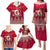 Georgia Christmas Family Matching Puletasi Dress and Hawaiian Shirt Santa Riding Reindeer Xmas Pattern - Wonder Print Shop