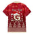 Georgia Christmas Family Matching Puletasi Dress and Hawaiian Shirt Santa Riding Reindeer Xmas Pattern - Wonder Print Shop