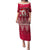Georgia Christmas Family Matching Puletasi Dress and Hawaiian Shirt Santa Riding Reindeer Xmas Pattern - Wonder Print Shop