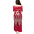 Georgia Christmas Family Matching Puletasi Dress and Hawaiian Shirt Santa Riding Reindeer Xmas Pattern - Wonder Print Shop