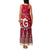 Georgia Christmas Family Matching Tank Maxi Dress and Hawaiian Shirt Santa Riding Reindeer Xmas Pattern - Wonder Print Shop