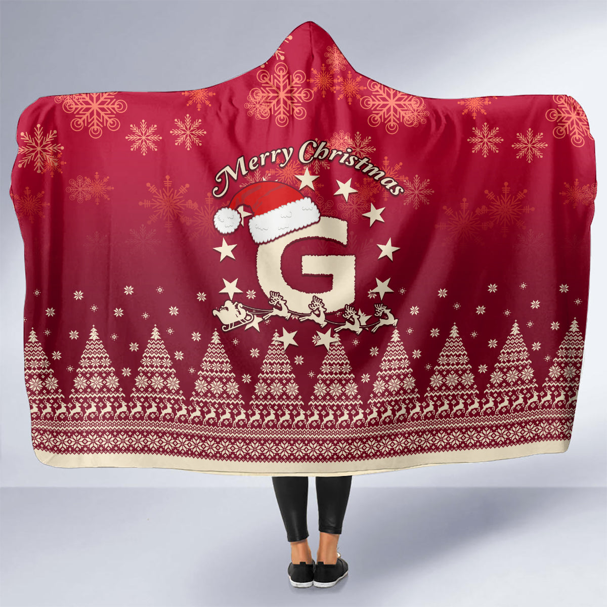 georgia-christmas-hooded-blanket-santa-riding-reindeer-xmas-pattern