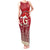 Georgia Christmas Tank Maxi Dress Santa Riding Reindeer Xmas Pattern - Wonder Print Shop
