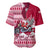 Georgia Christmas Baseball Jersey Santa Claus Riding Motorcycle With Gray Squirrel - Wonder Print Shop