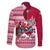Georgia Christmas Family Matching Tank Maxi Dress and Hawaiian Shirt Santa Claus Riding Motorcycle With Gray Squirrel - Wonder Print Shop