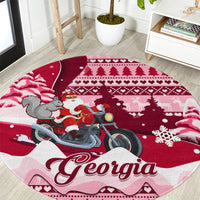 georgia-christmas-round-carpet-santa-claus-riding-motorcycle-with-gray-squirrel