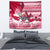 Georgia Christmas Tapestry Santa Claus Riding Motorcycle With Gray Squirrel - Wonder Print Shop