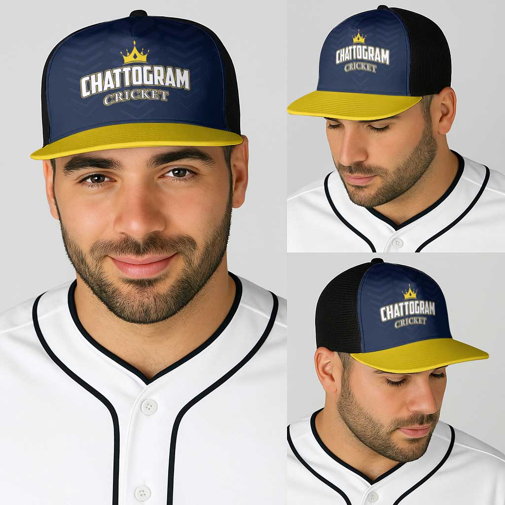 Chattogram Cricket Royals Baseball Net Cap Passion Power Purpose - Wonder Print Shop