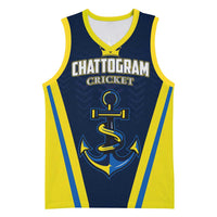 Custom Chattogram Cricket Royals Basketball Jersey Passion Power Purpose - Wonder Print Shop